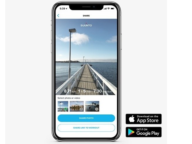 Suunto Spartan Sport Wrist HR Sakura Mobilní aplikace
